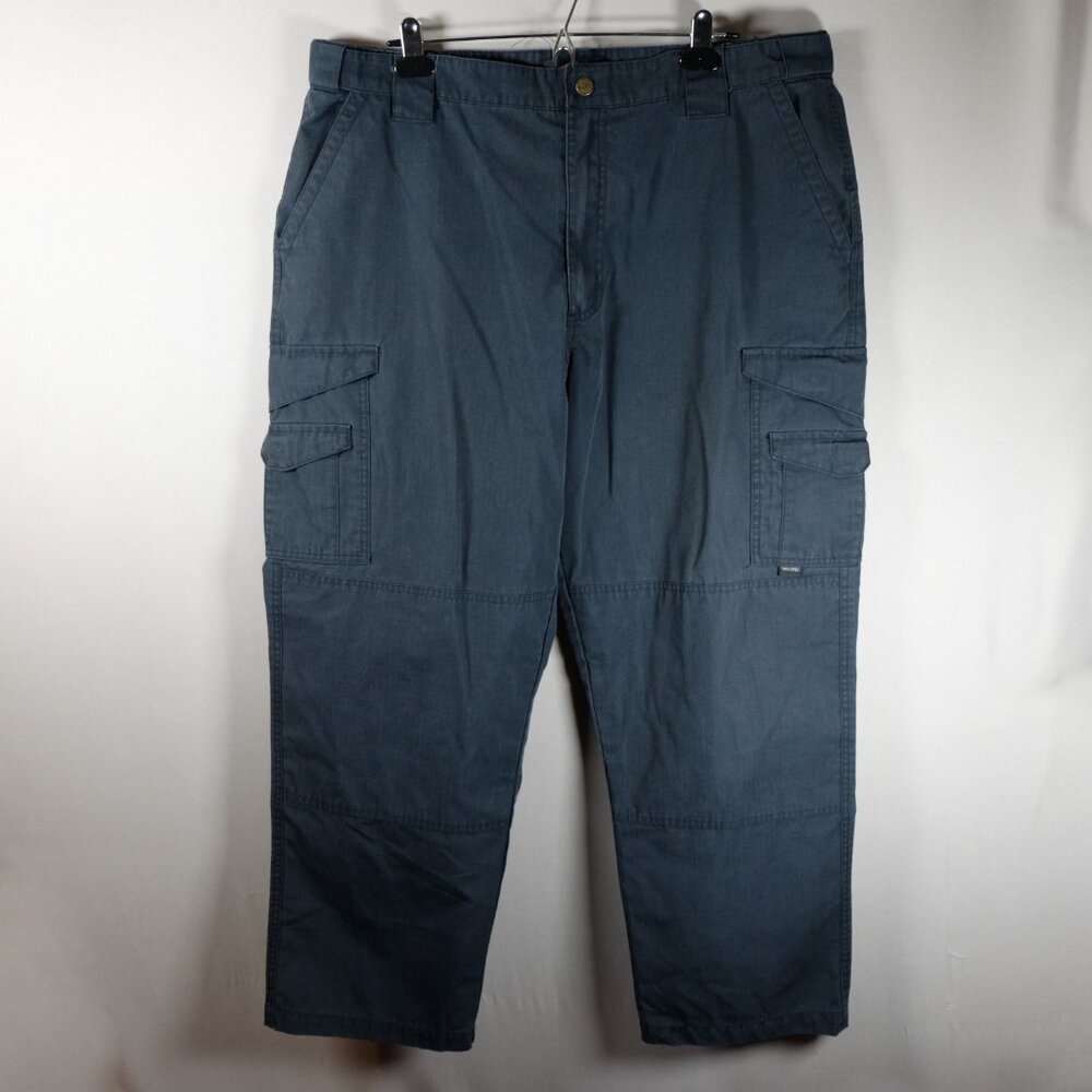Tru-Spec Pants Mens 38x30 Navy Blue Tactical Ripstop Cargo Uniform Utility Work
